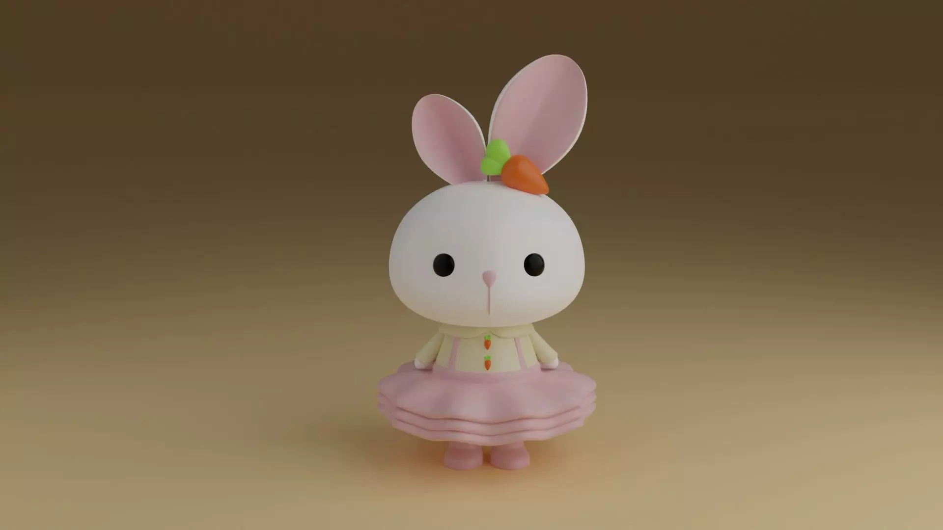 bunny 3D print model_0