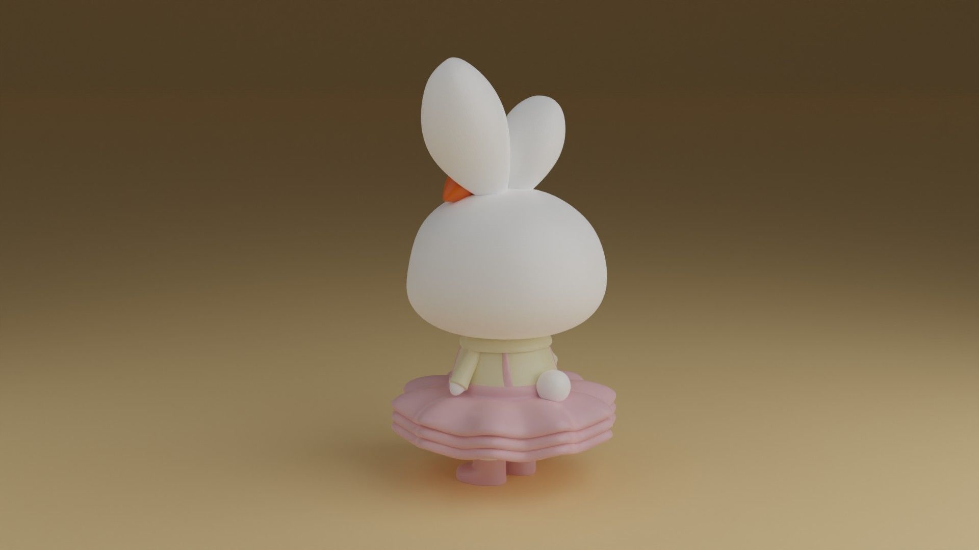 bunny 3D print model_12