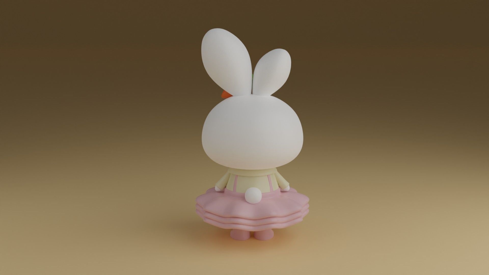 bunny 3D print model_11