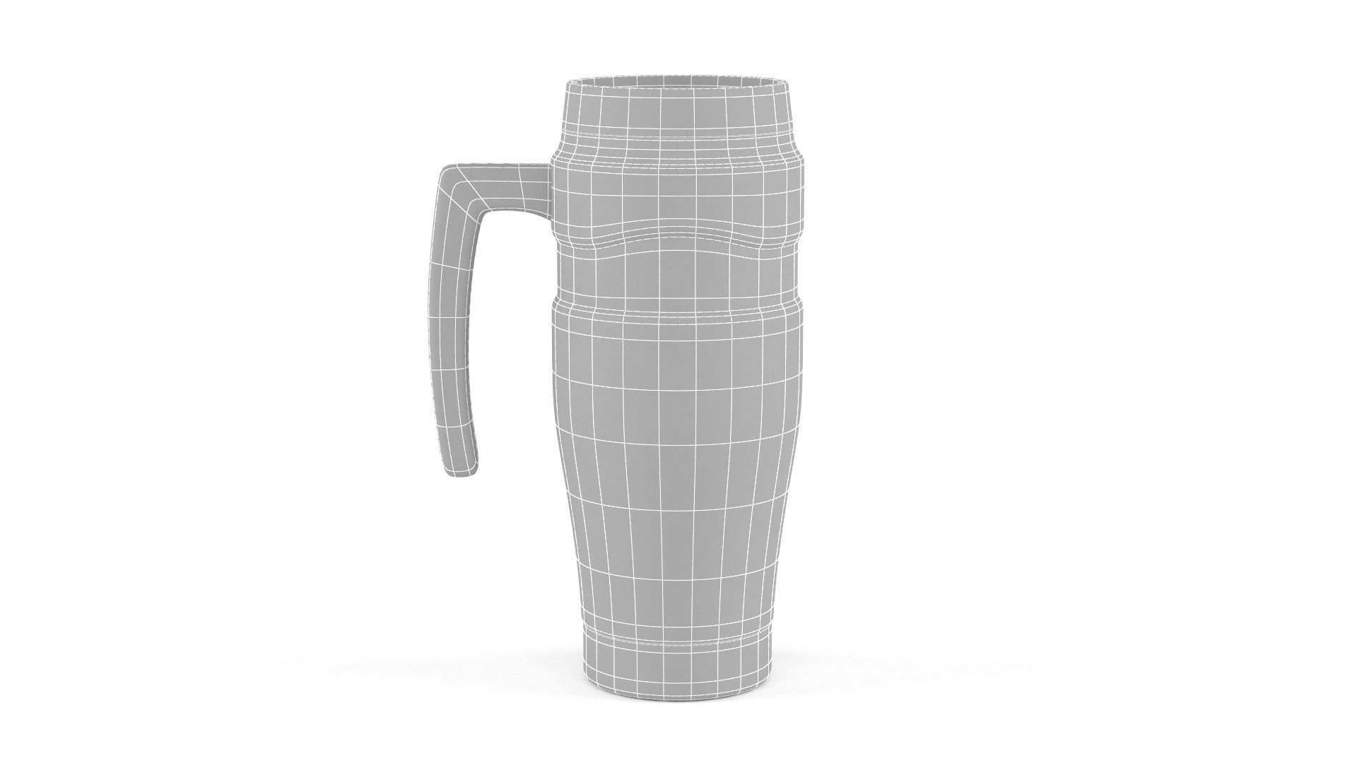 Thermos King Stainless Steel 3D model_8