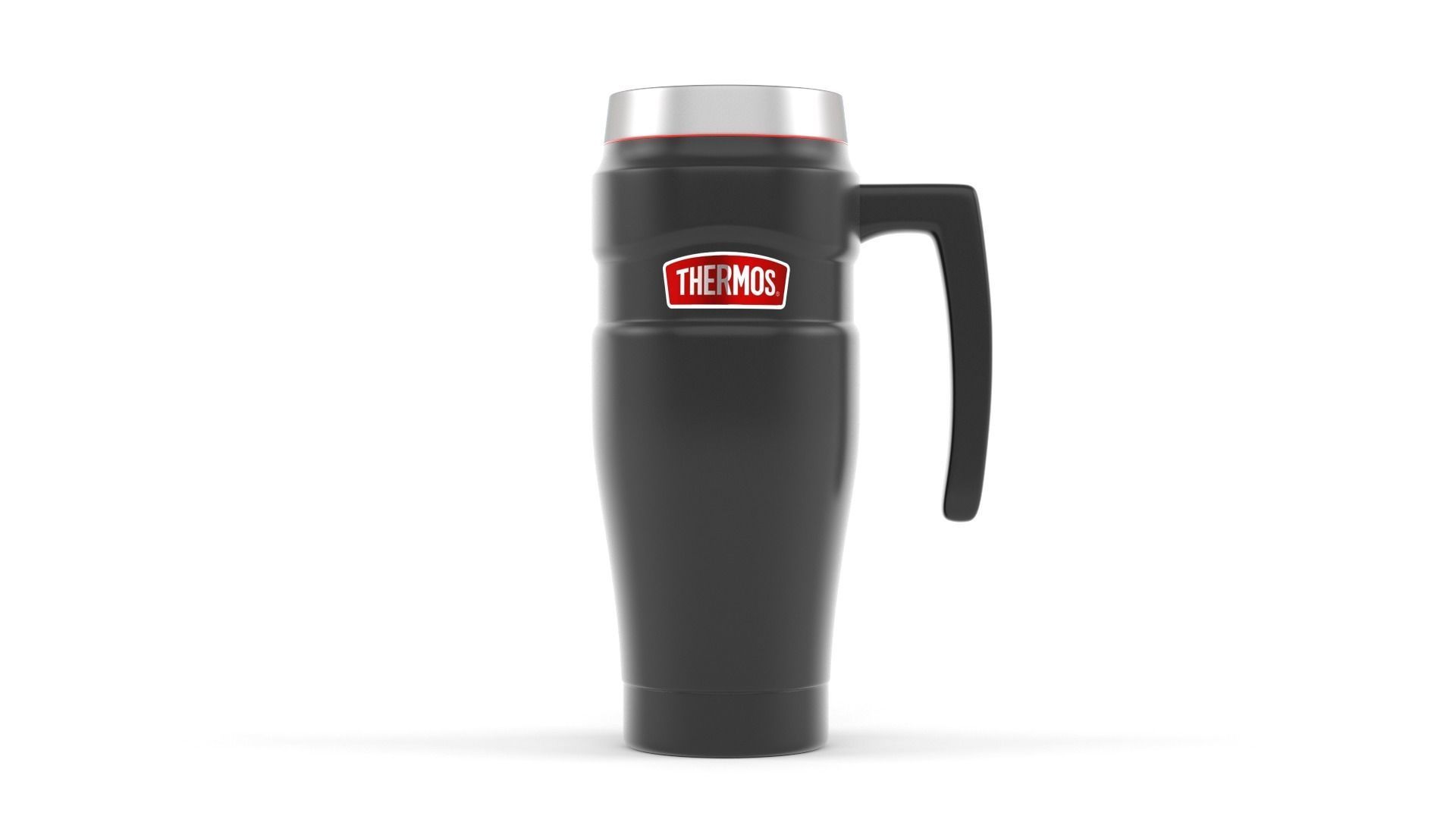 Thermos King Stainless Steel 3D model_1