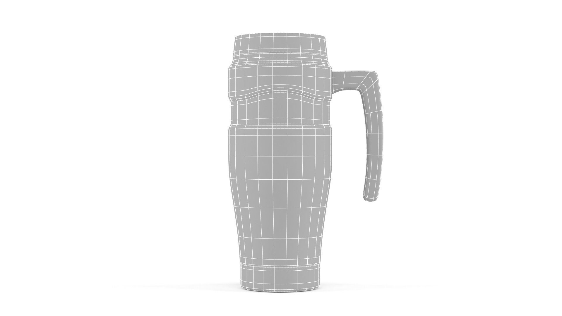 Thermos King Stainless Steel 3D model_7