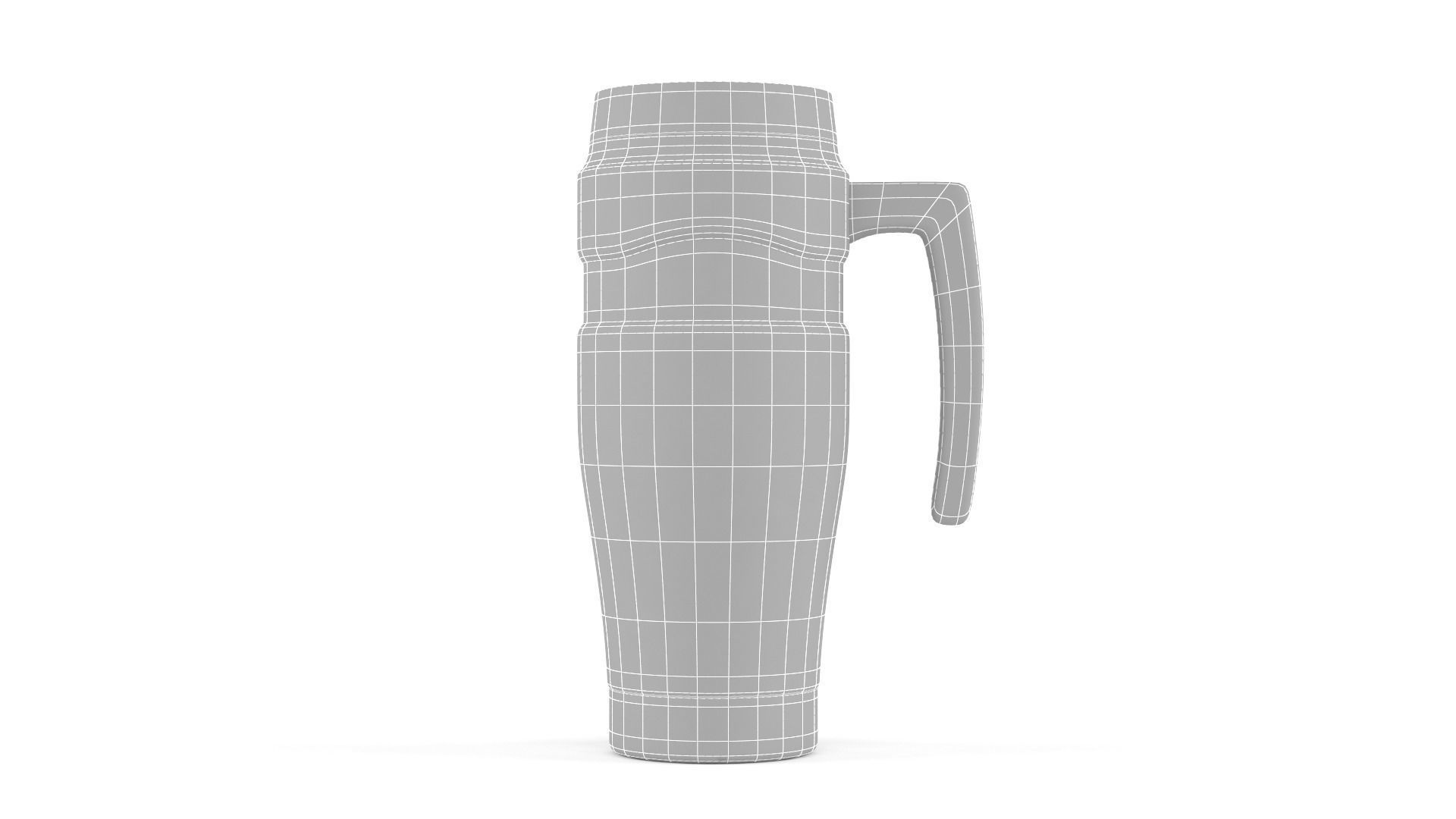 Thermos King Stainless Steel 3D model_9