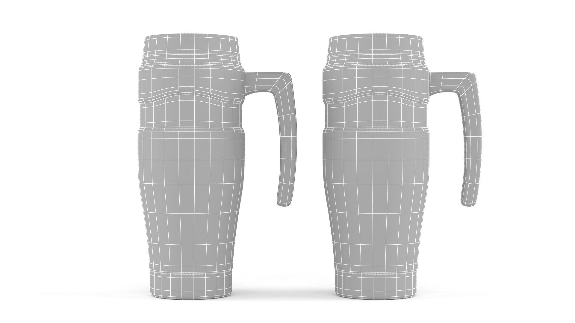 Thermos King Stainless Steel 3D model_6