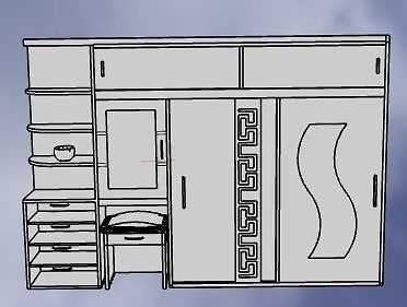 Wardrobe-1-0000-2-22 3D model