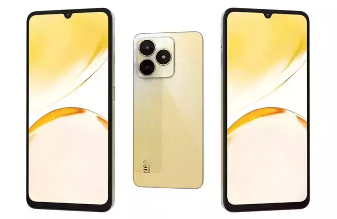 Realme Narzo N53 Yellow