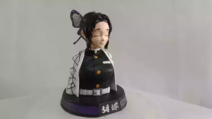 Shinobu Kochou Printable Figurine Grace and Strength Unleashed 3D print model