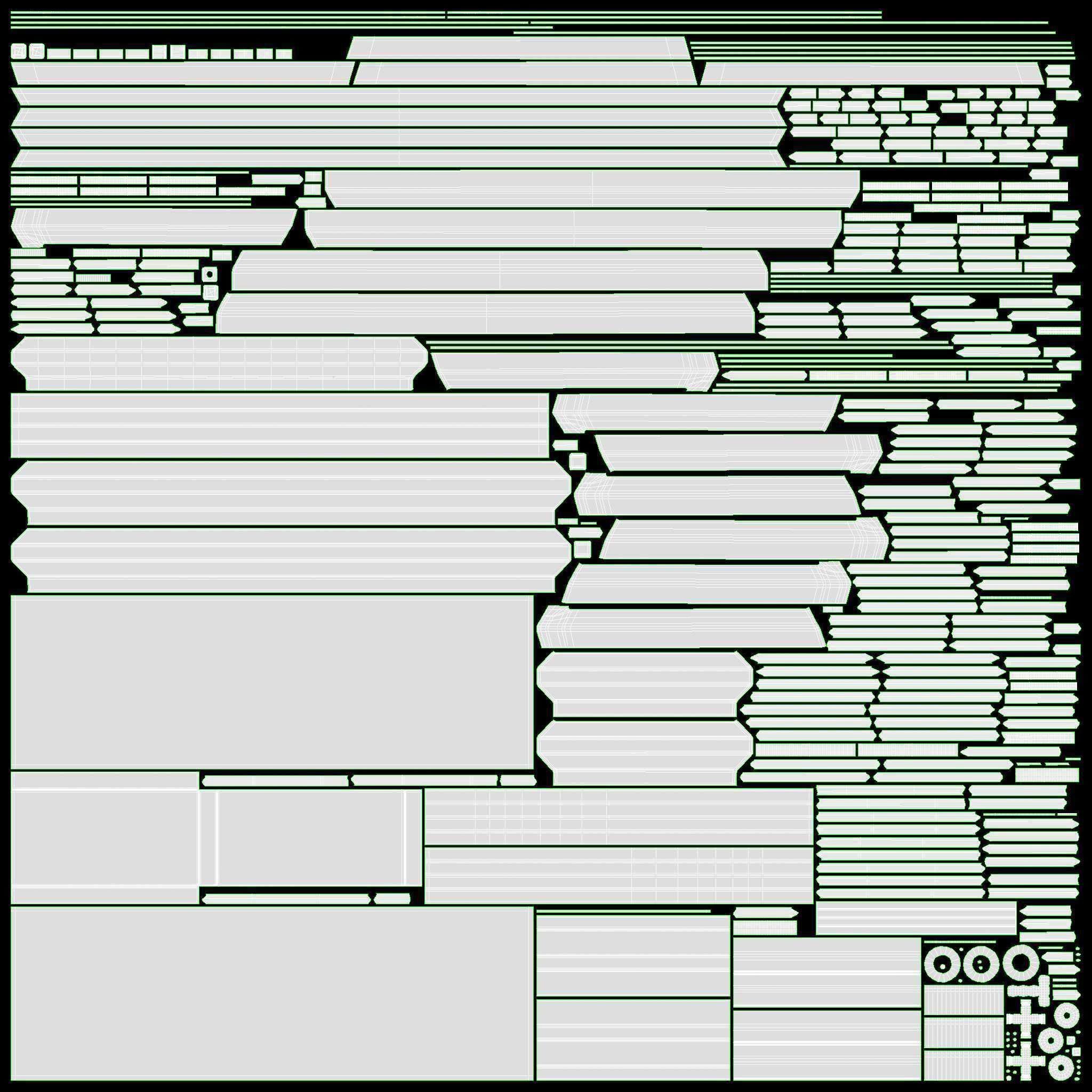 Billiard Hanging Light for 7-9 Foot Table 3D model_11