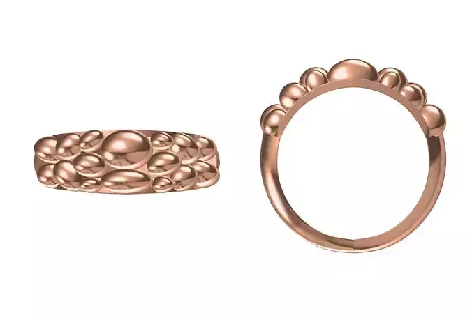 Wedding Engagement Women Ring STL JCD Details