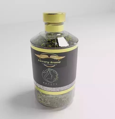 product and mockup bottle