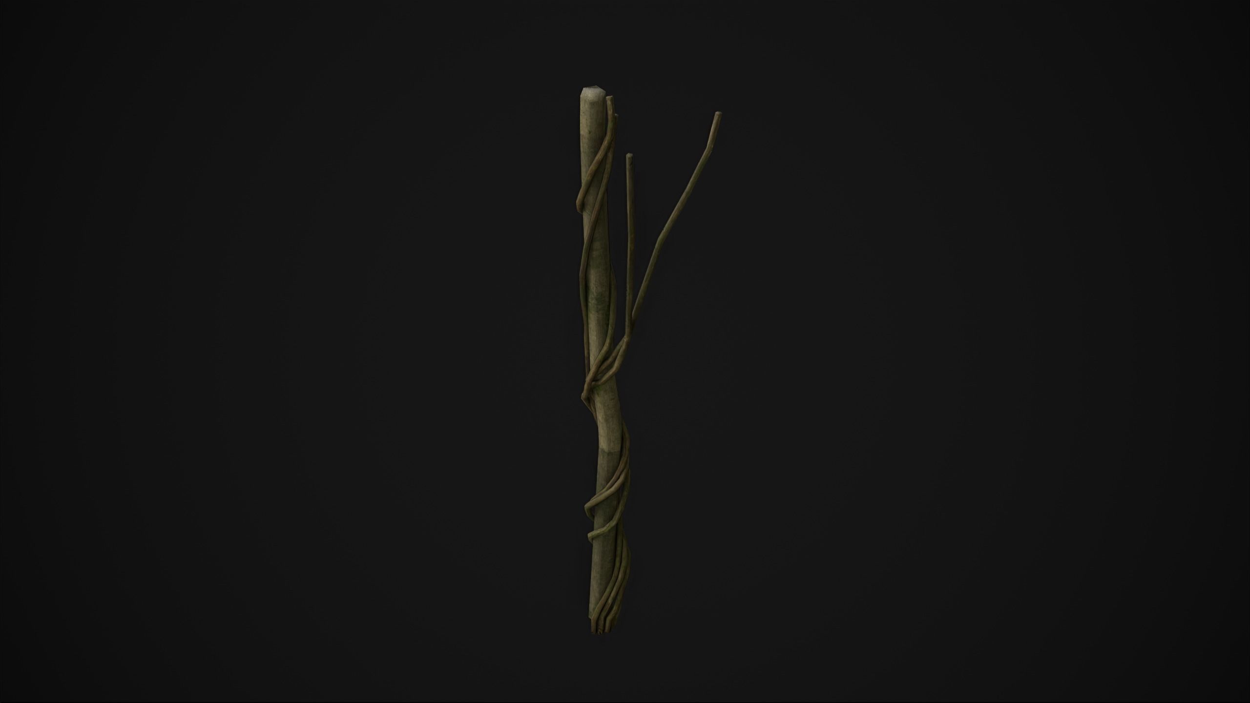 Wood Trunk - Grass Free low-poly 3D model_20