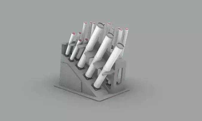Lacroix Sylena MK2 Low-poly 3D model