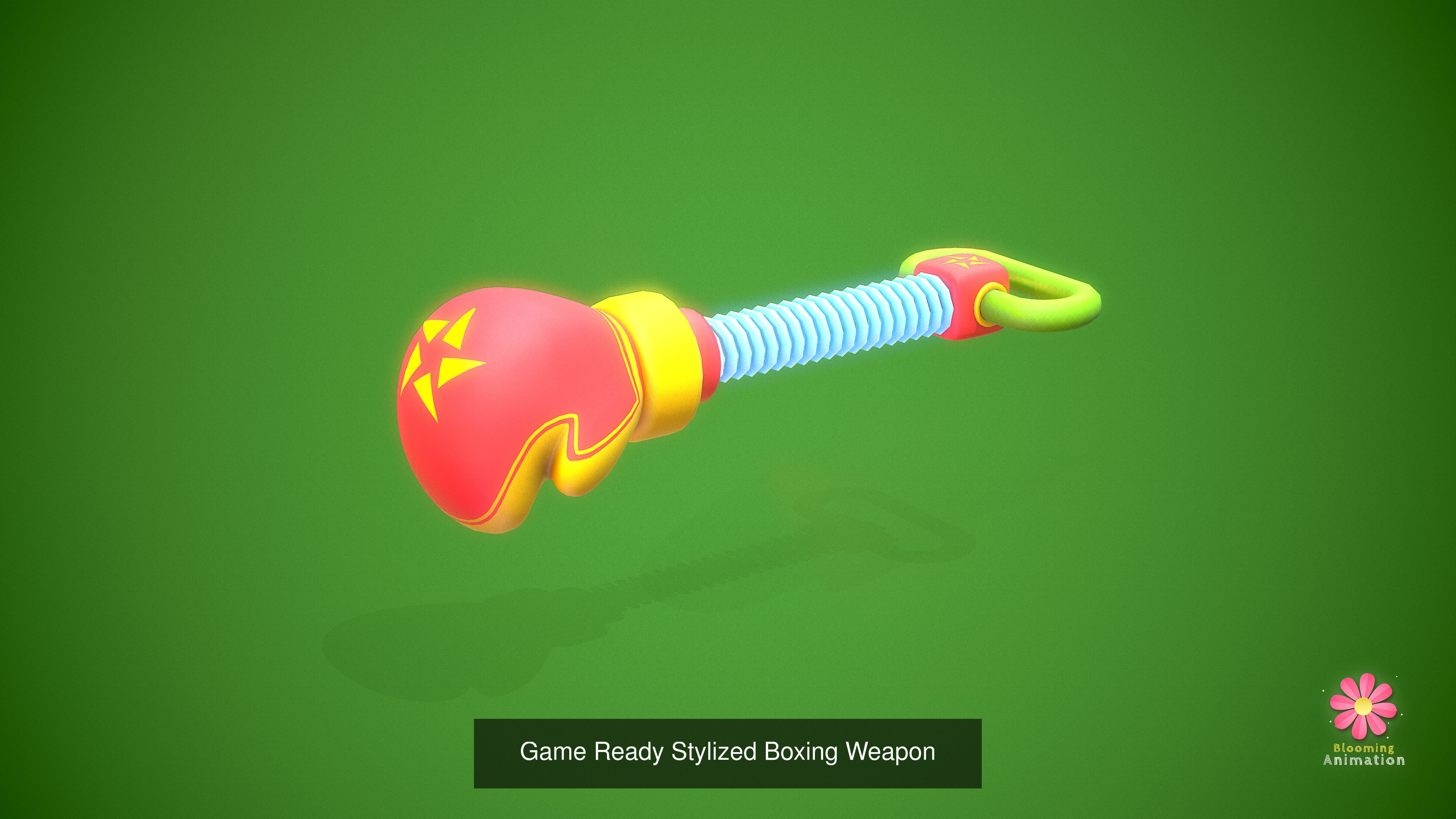 Stylized Weapons Bundle Pack 3D Model Collection_17