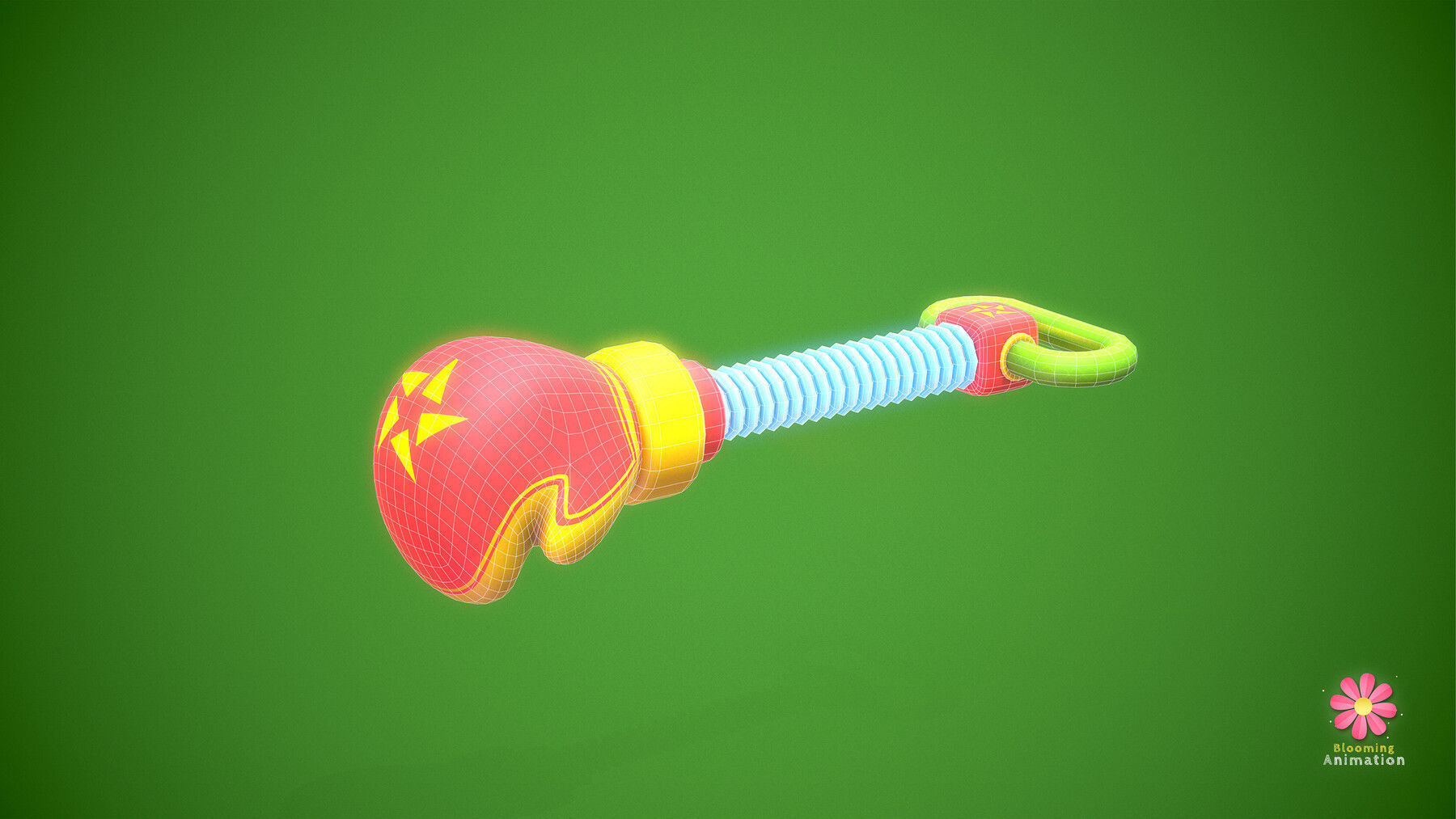 Stylized Weapons Bundle Pack 3D Model Collection_18