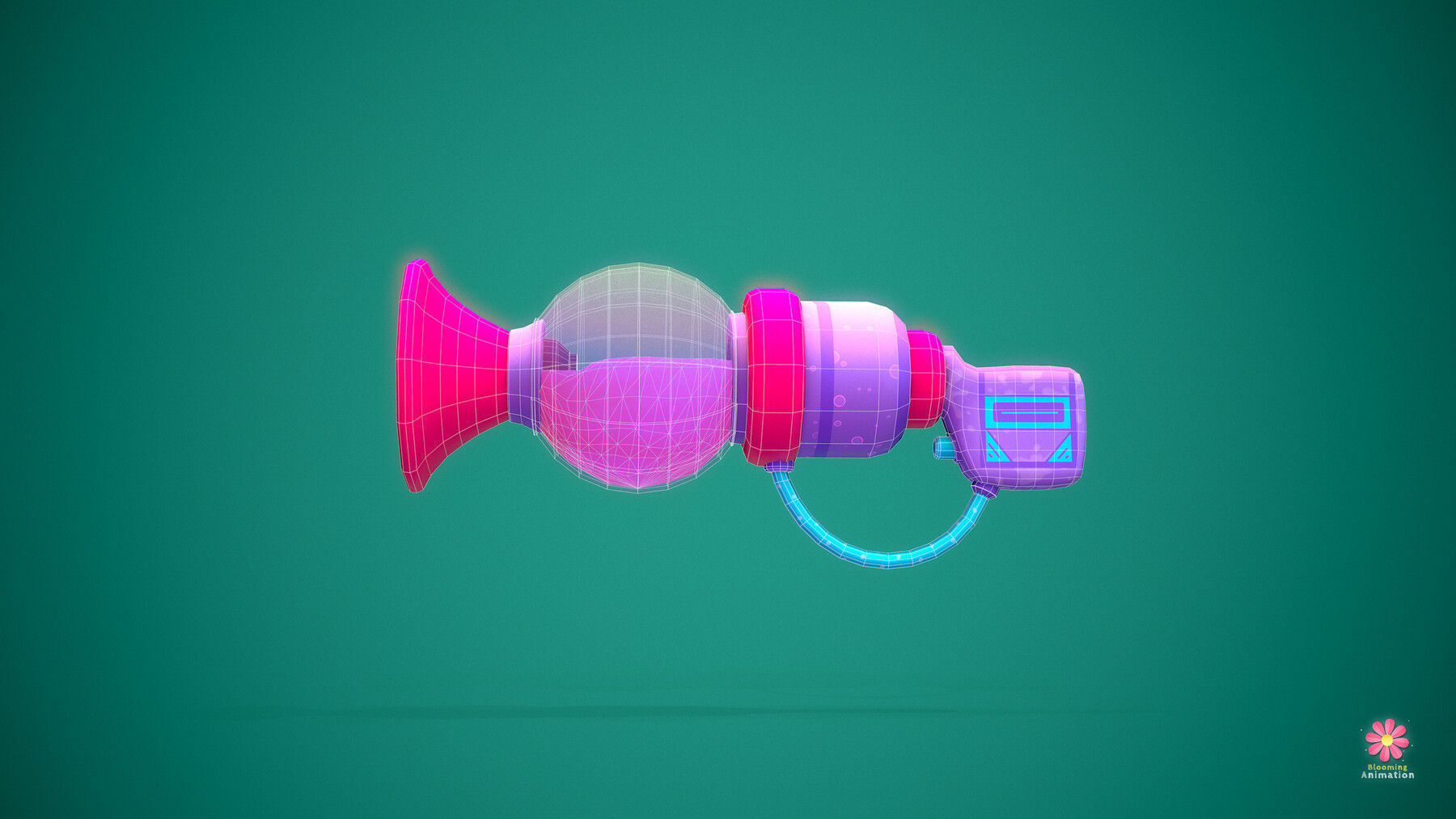 Stylized Weapons Bundle Pack 3D Model Collection_30