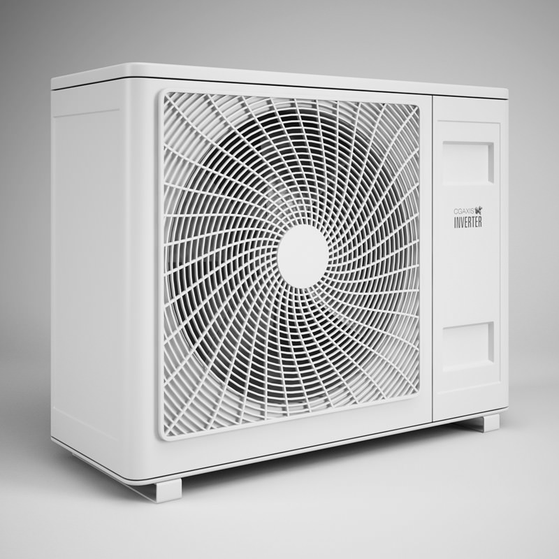Air Conditioner 12 3D model_1