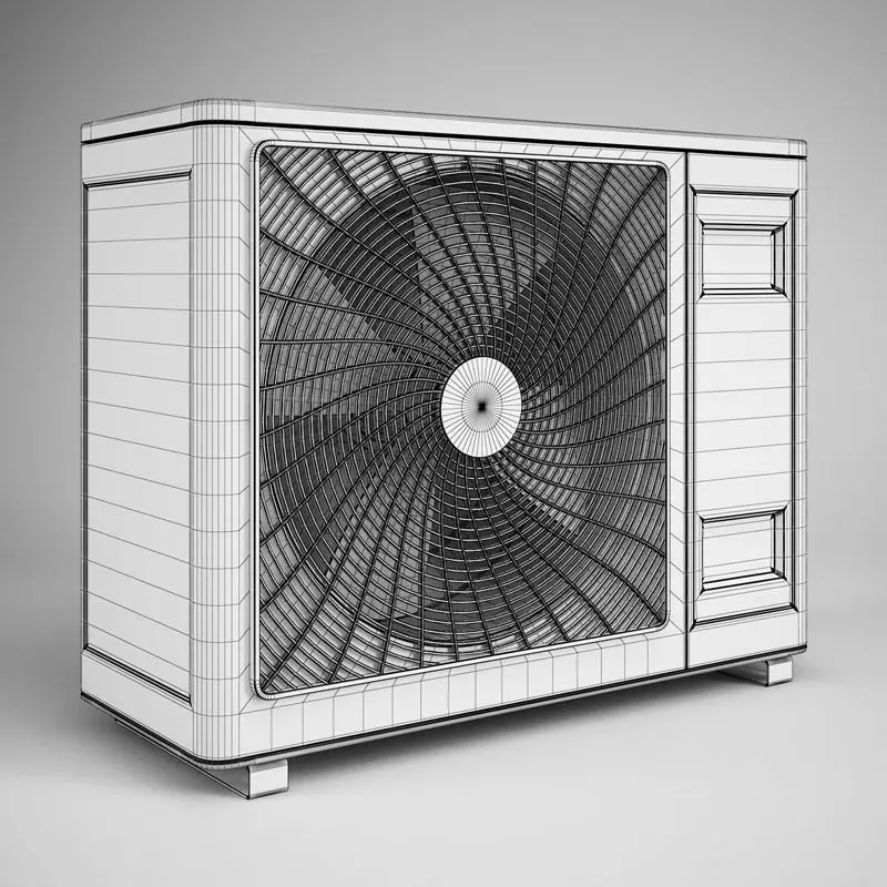 Air Conditioner 12 3D model_0