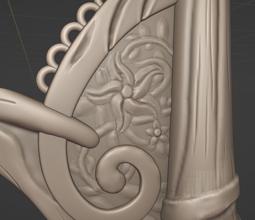 Windblume Lyre -- Genshin Impact -- 3D Print Ready  3D print model_5