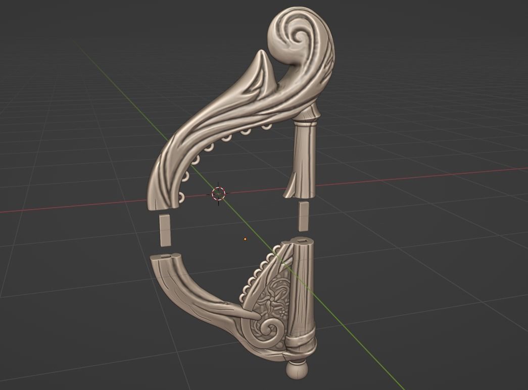 Windblume Lyre -- Genshin Impact -- 3D Print Ready  3D print model_6