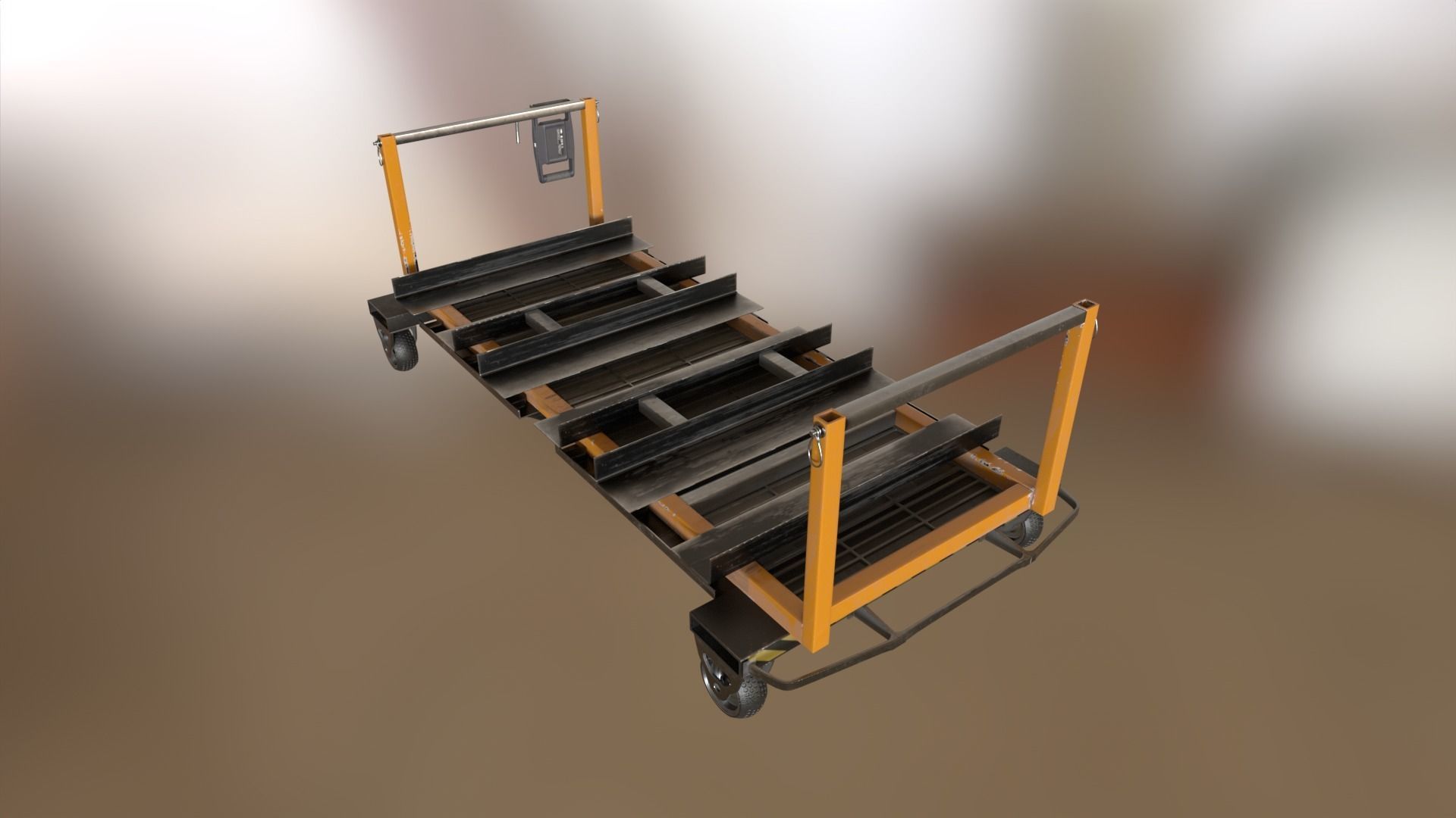 Scifi Trolly 3D model_17