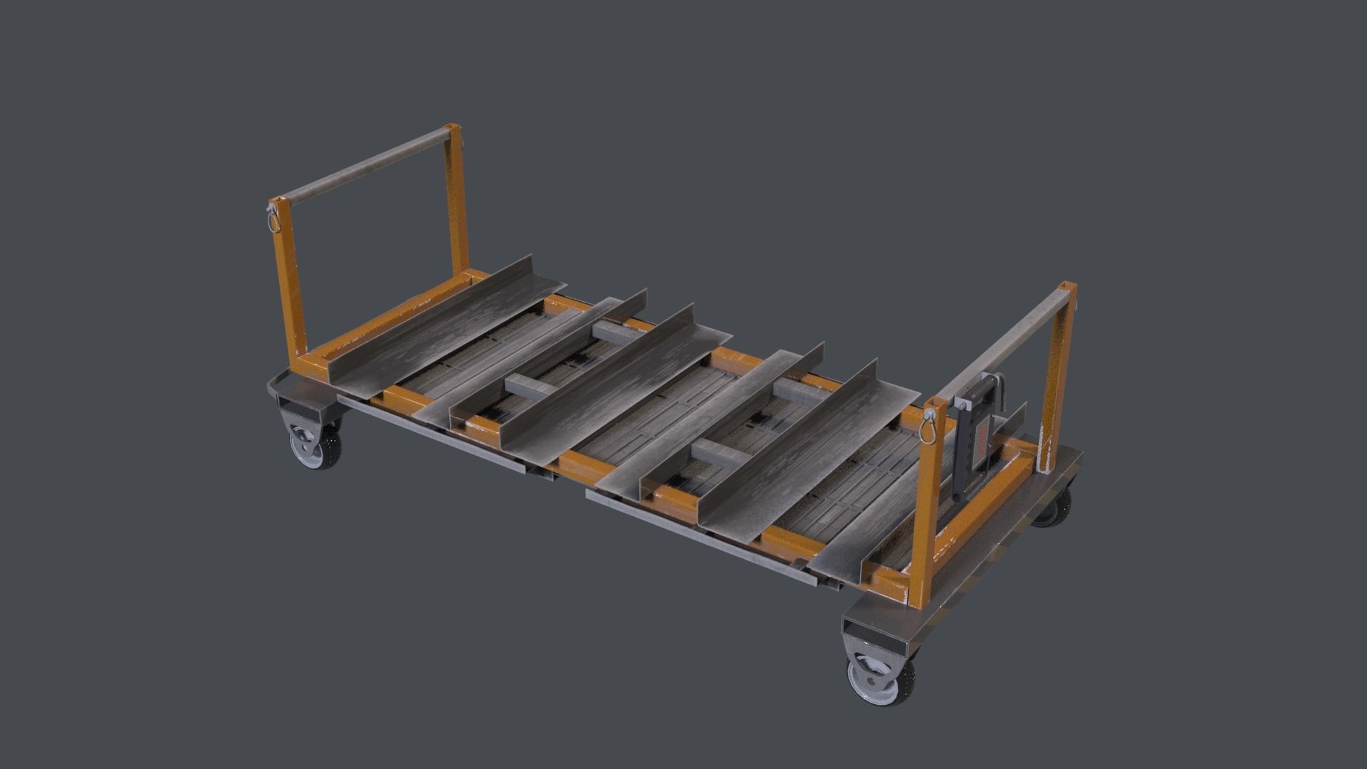 Scifi Trolly 3D model_6