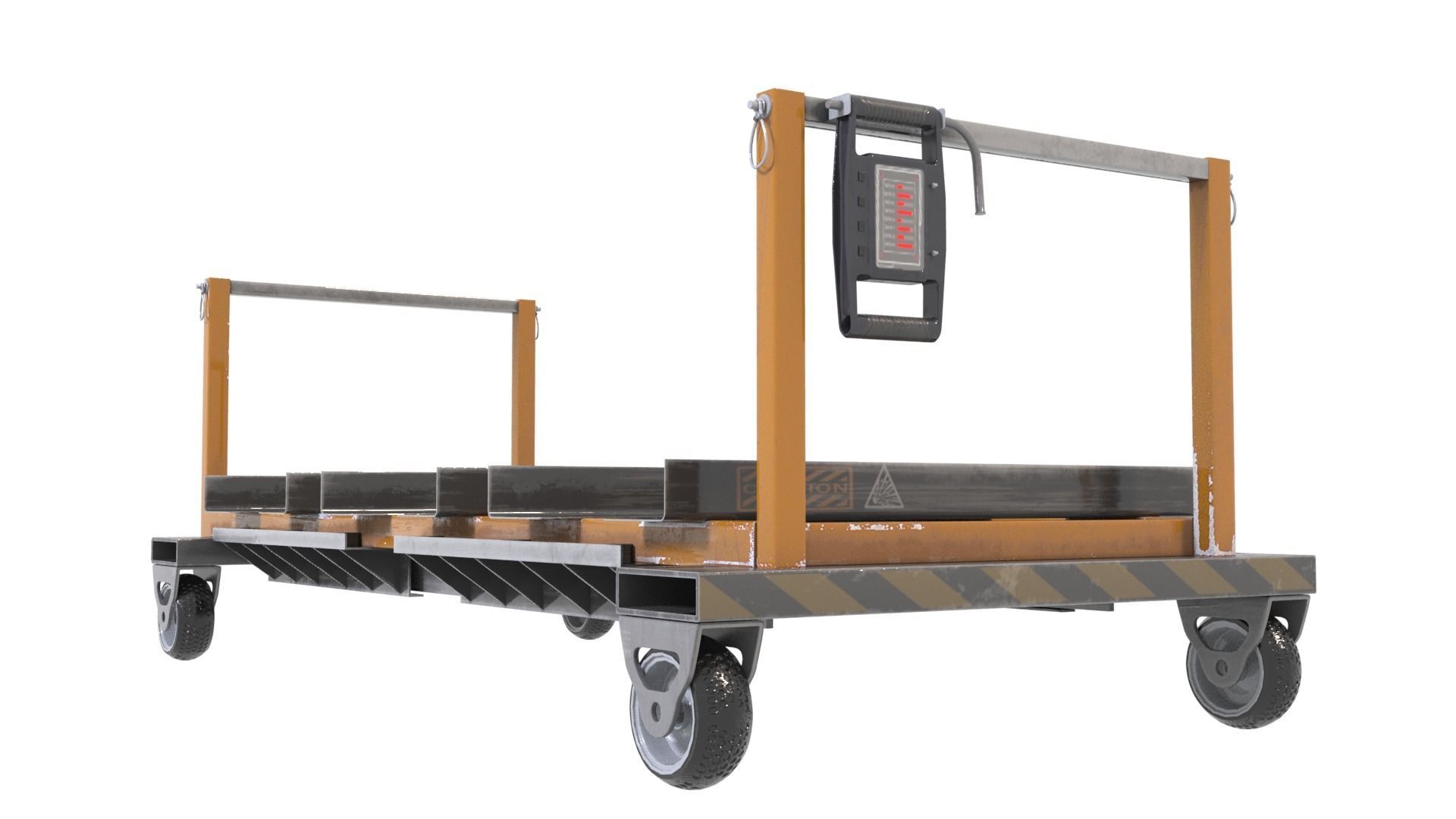 Scifi Trolly 3D model_4