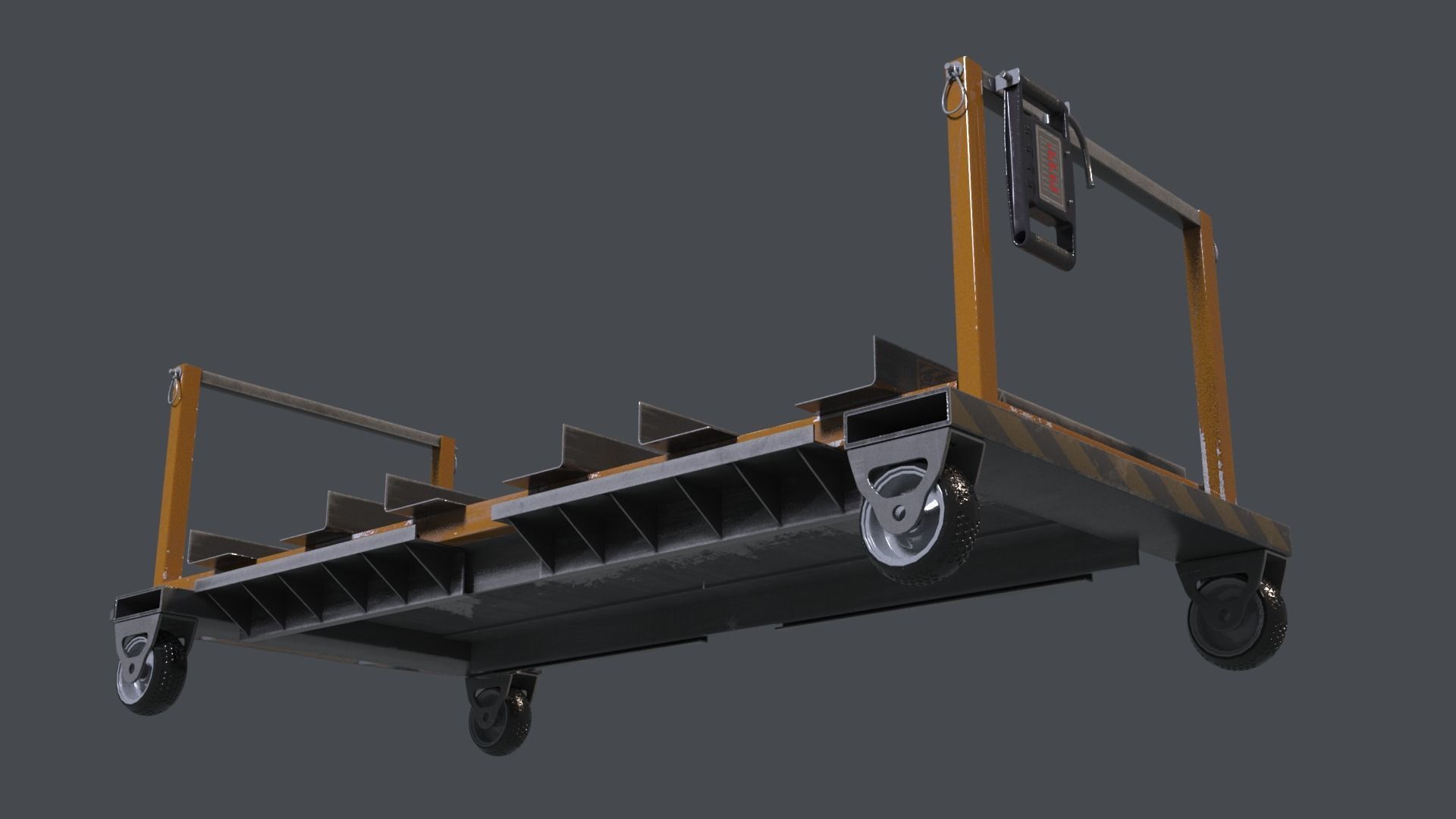 Scifi Trolly 3D model_12