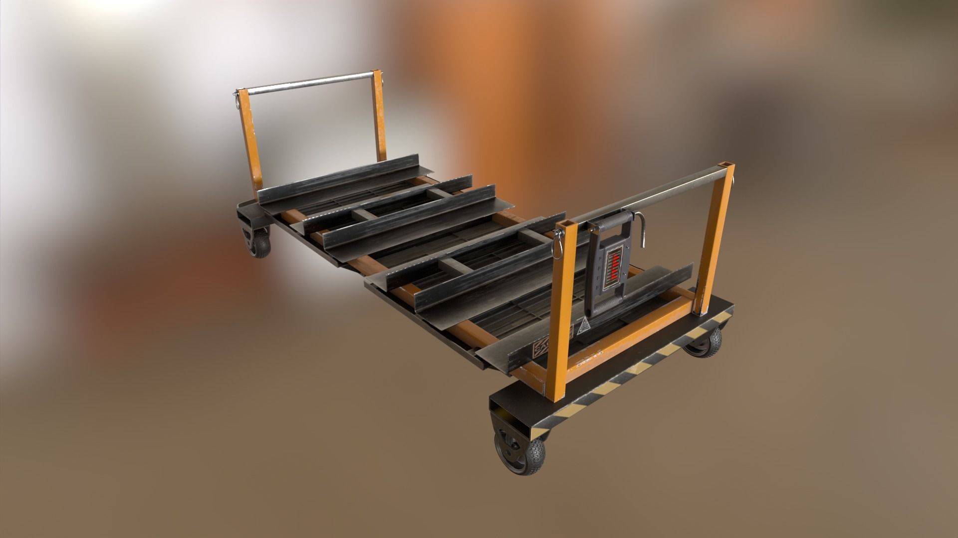 Scifi Trolly 3D model_15