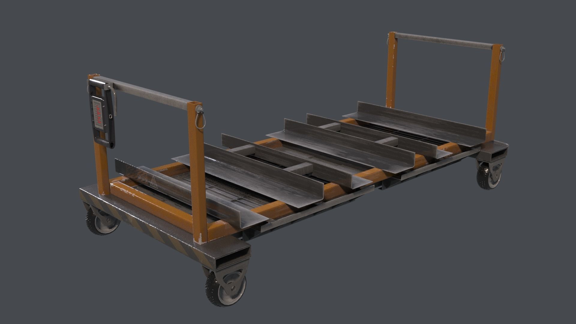 Scifi Trolly 3D model_7