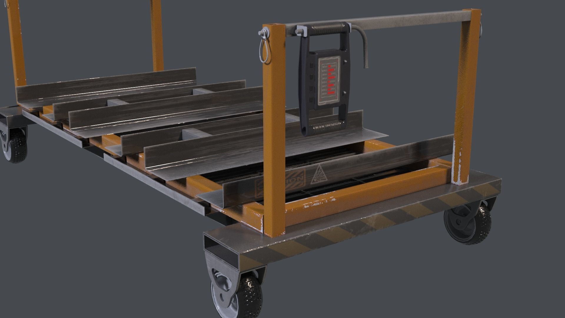 Scifi Trolly 3D model_14