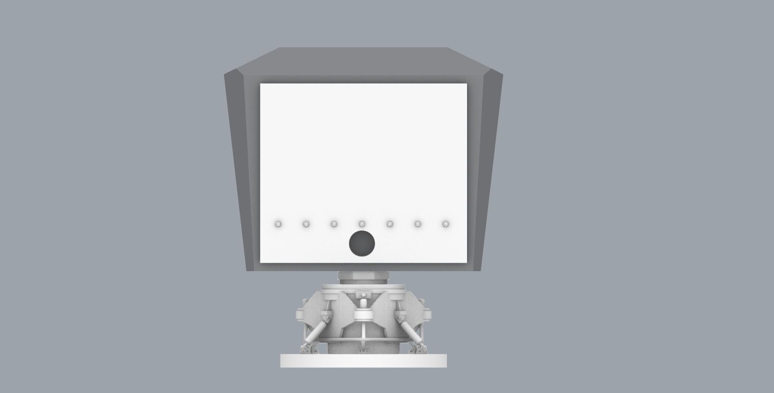 Thales NS 1000 Low-poly 3D model_11