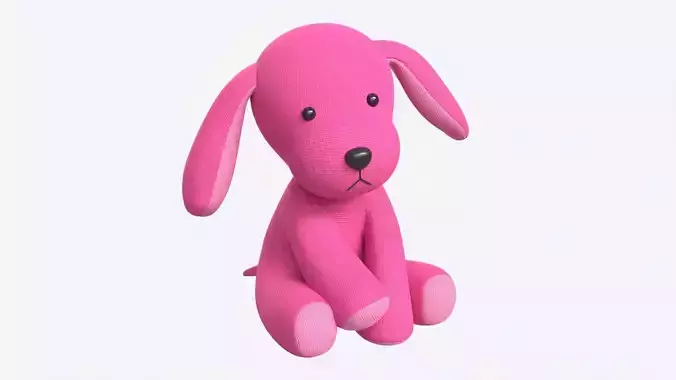 Puppy Toy Soft Pink