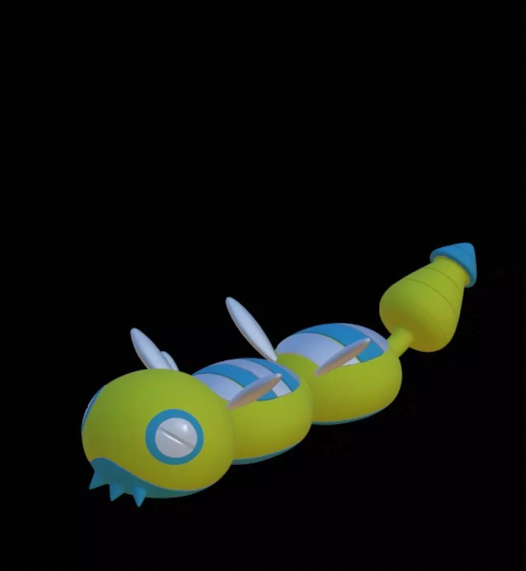 206 DUNSPARCE 982 DUDUNSPARCE HIGH-RES POKEMON 3D print model
