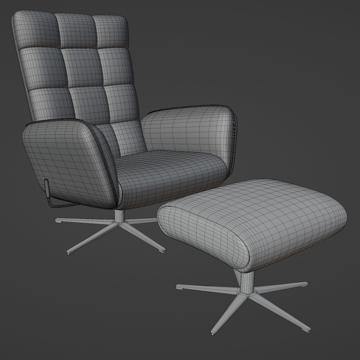 WSchillig Dexter Low-poly 3D model_4