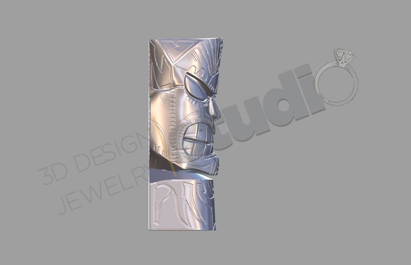 totem 3d model 3D print model_2