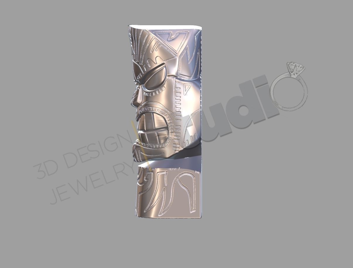 totem 3d model 3D print model_3