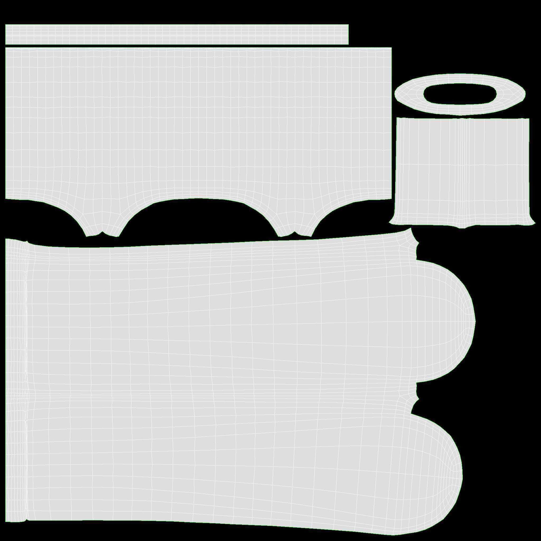 Smoking Pipe Ashtray with Holder 01 3D model_12