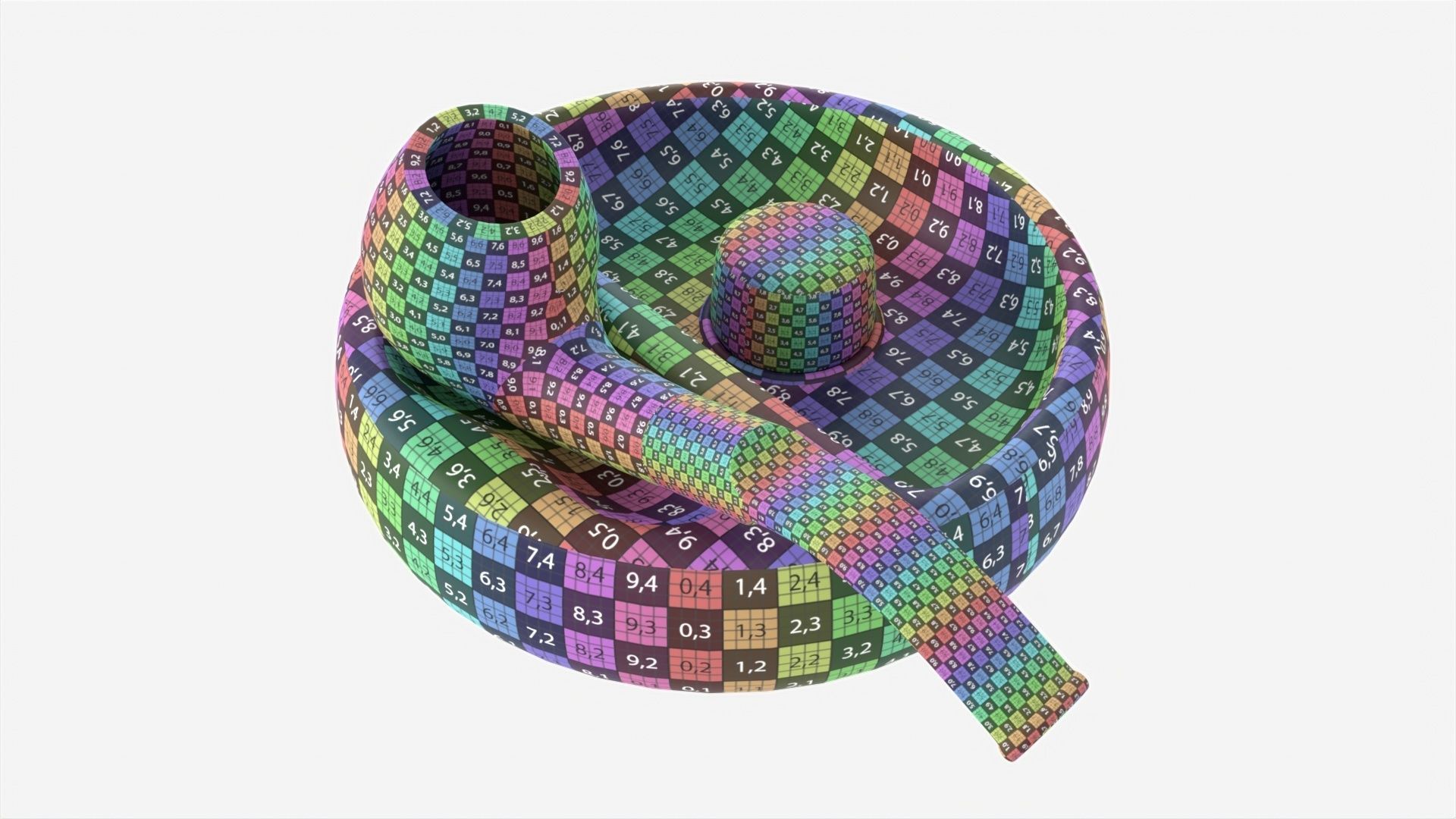 Smoking Pipe Ashtray with Holder 01 3D model_8