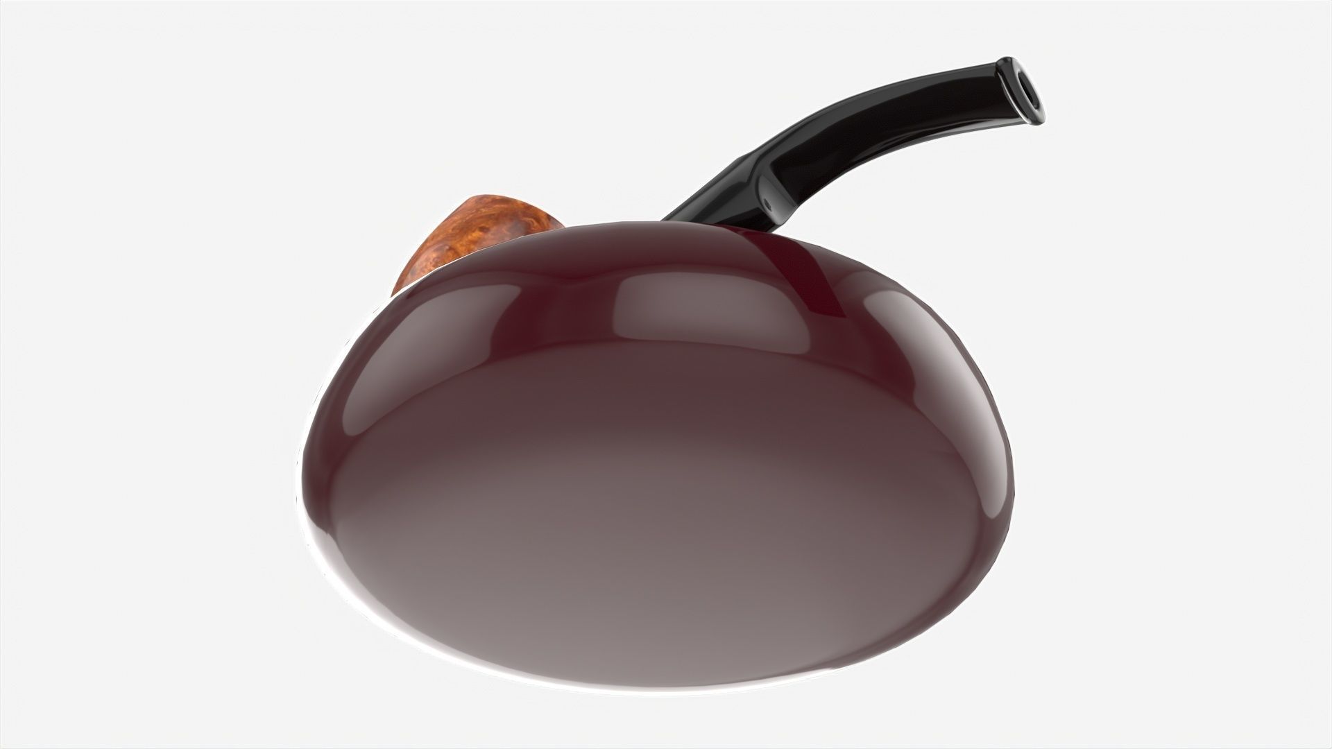 Smoking Pipe Ashtray with Holder 01 3D model_3