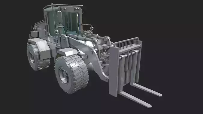 Handler 3D model