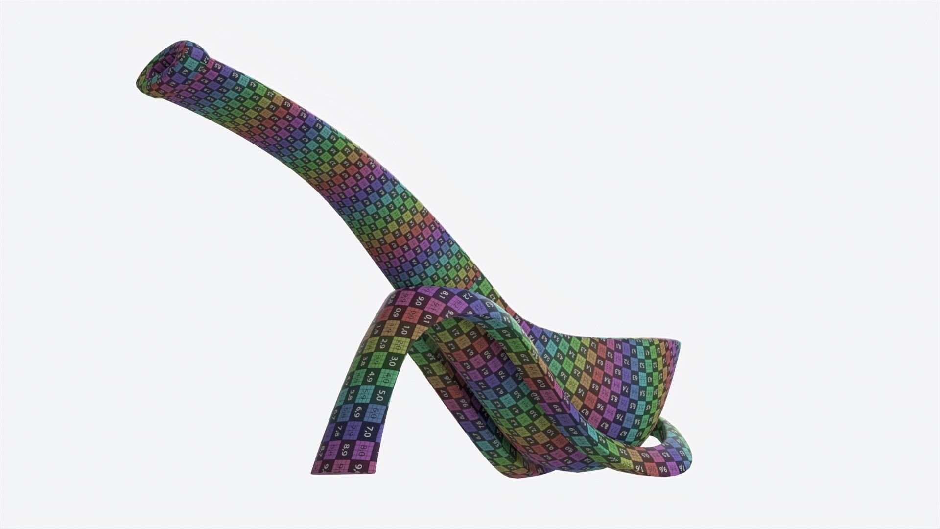 Smoking Pipe Bent Briar Wood 03 3D model_9