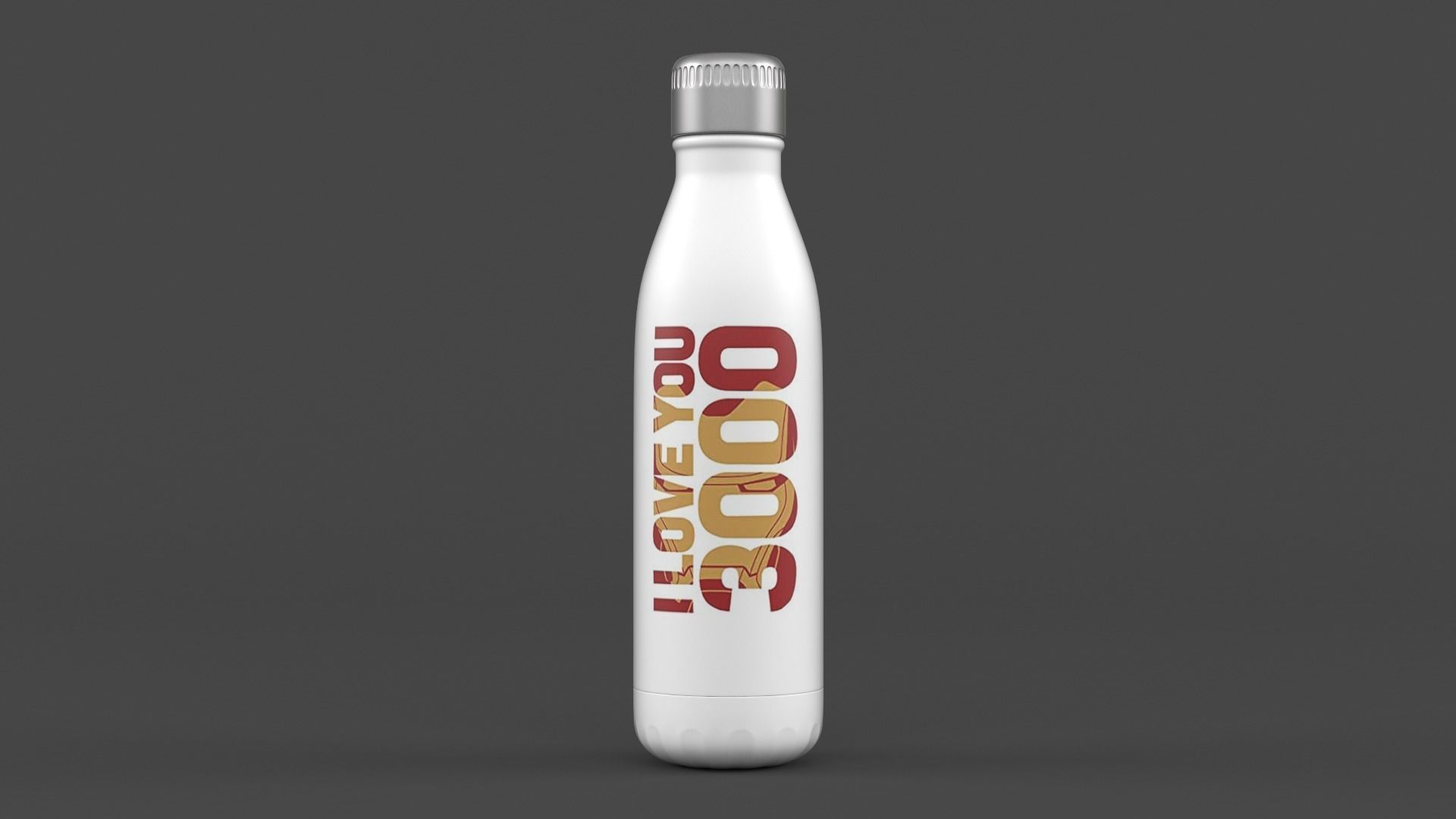 Water Bottle 3D model_1