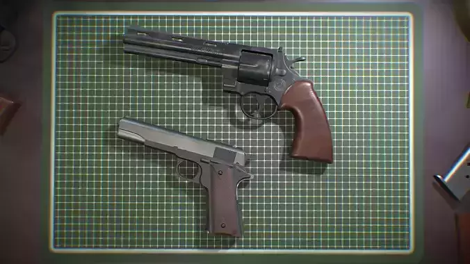 Cold war pistols 