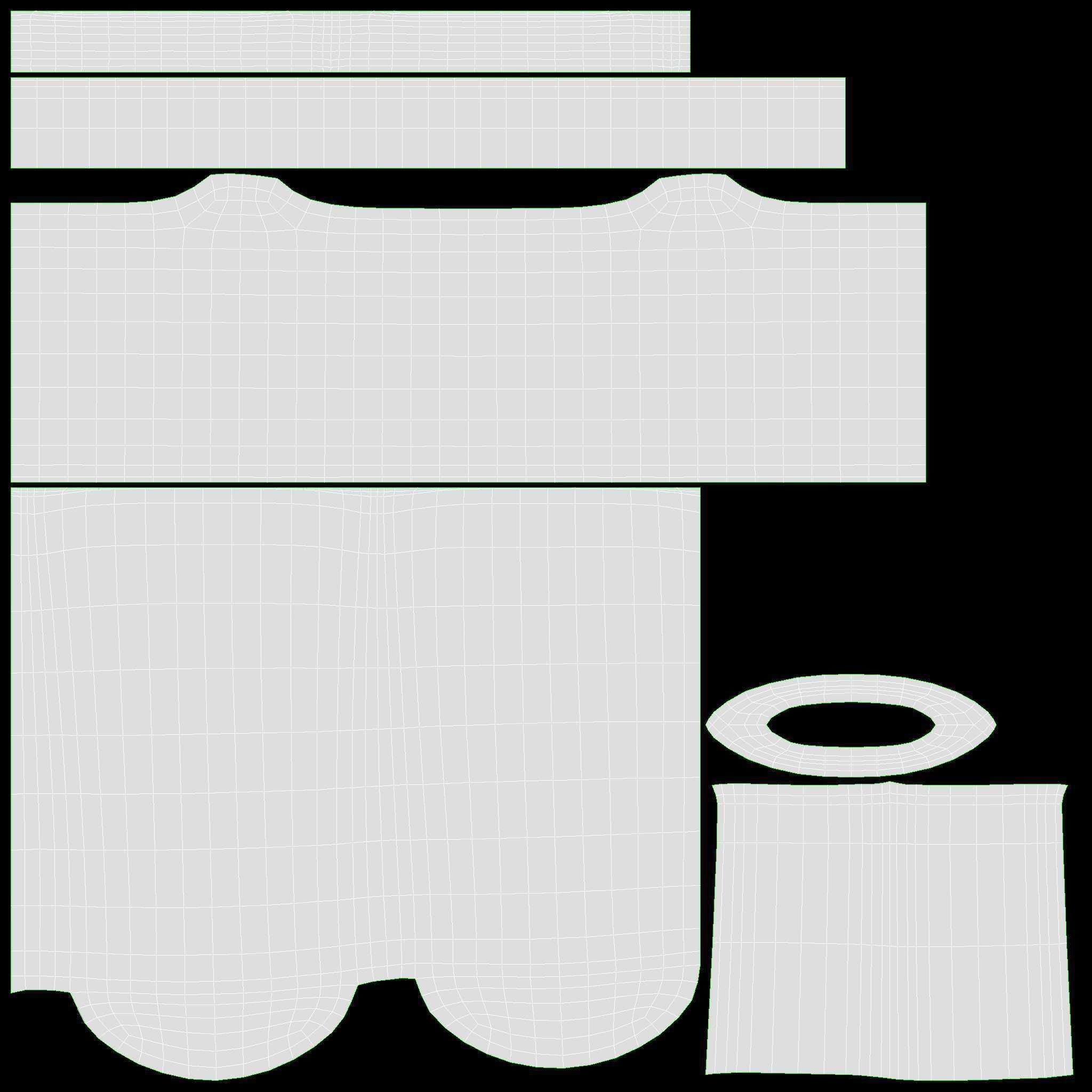 Smoking Pipe Half-bent Briar Wood 02 3D model_11