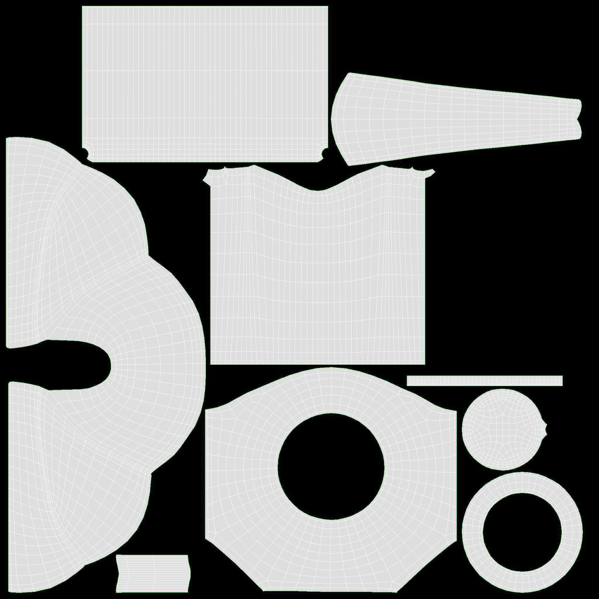 Smoking Pipe Half-bent Briar Wood 04 3D model_12