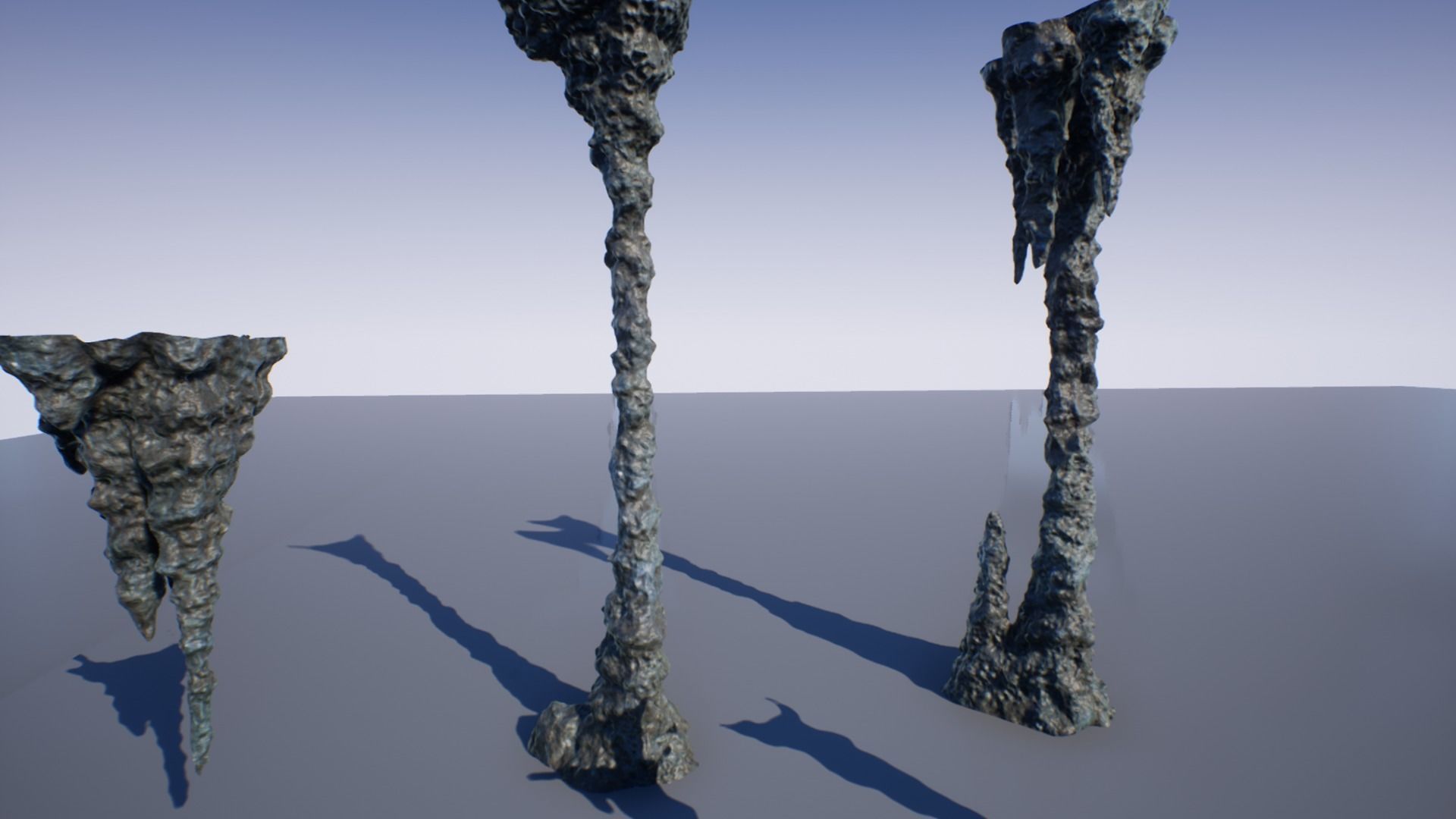 Cave Formations Low-poly 3D model_5