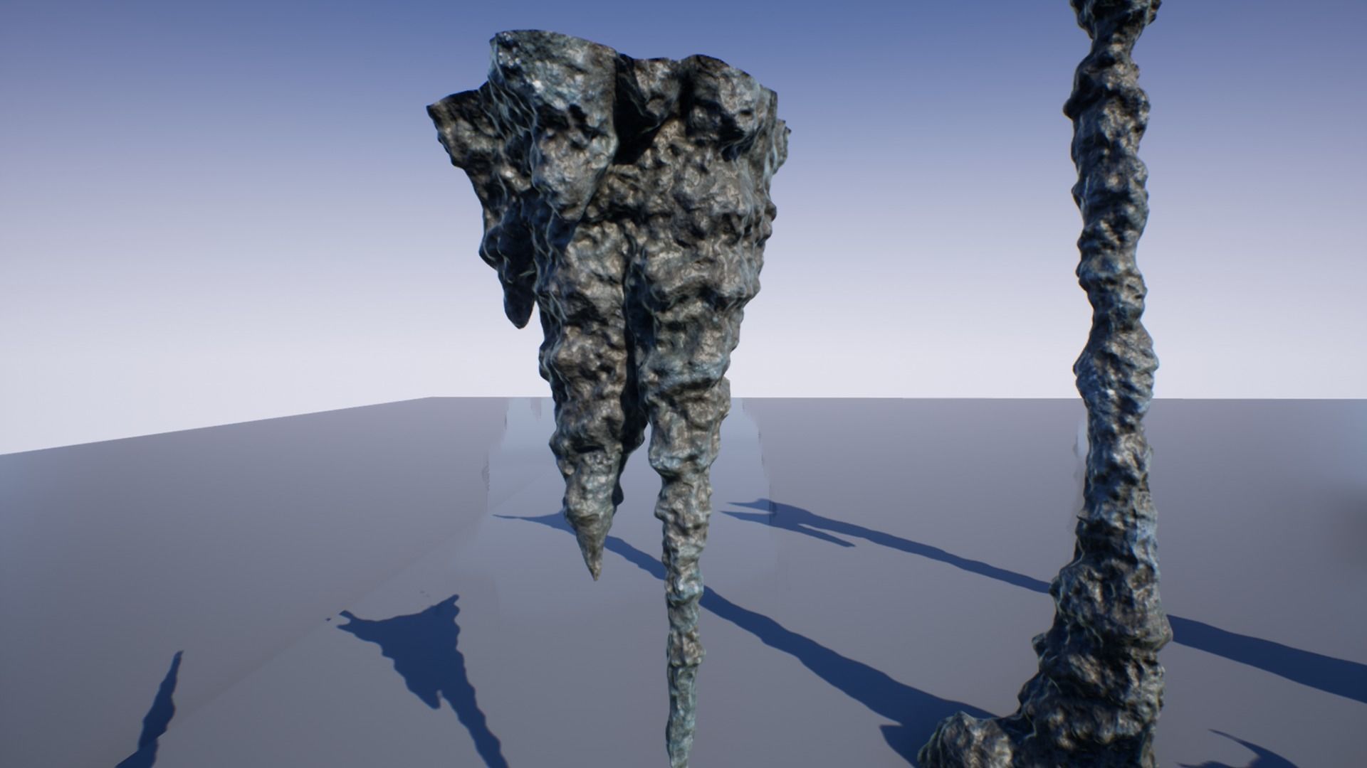 Cave Formations Low-poly 3D model_6