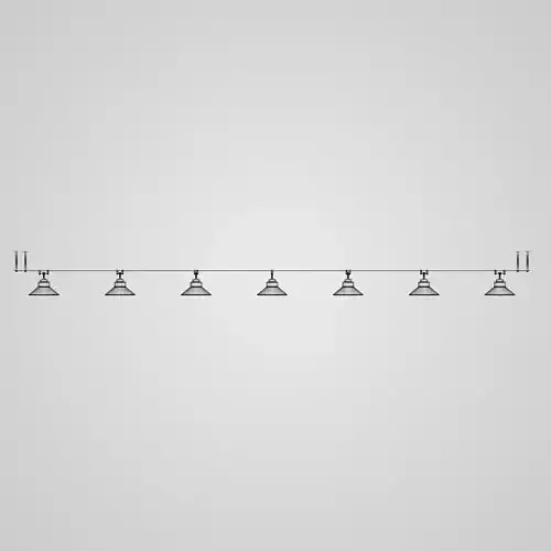 Halogen Lamp Set 3D model
