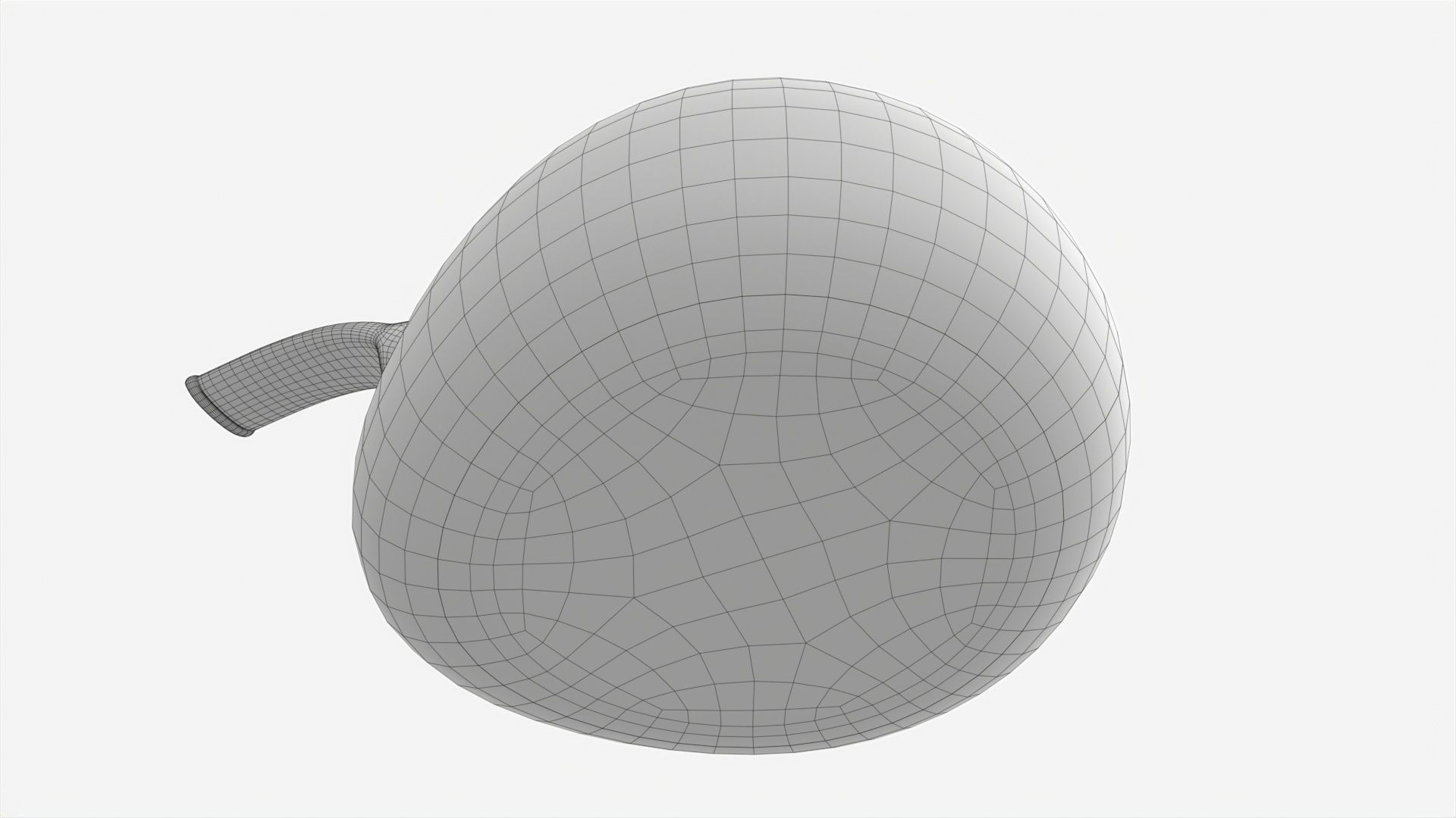 Smoking Pipe Holder Single with Pipe 3D model_7