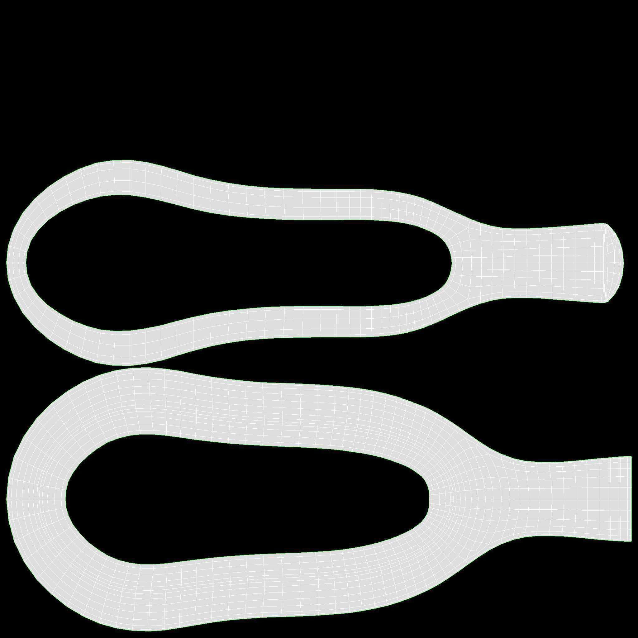 Smoking Pipe Long Briar Wood 01 3D model_9